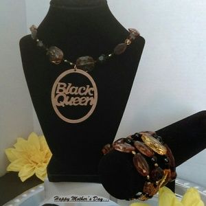 The "Black Queen" Mother's Day Jewelry Set!